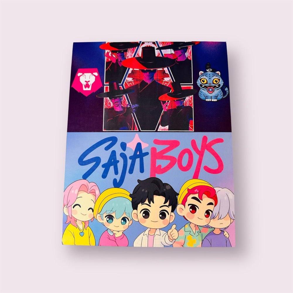 Saja Boys from Kpop Demon Hunter colorful Canvas Print